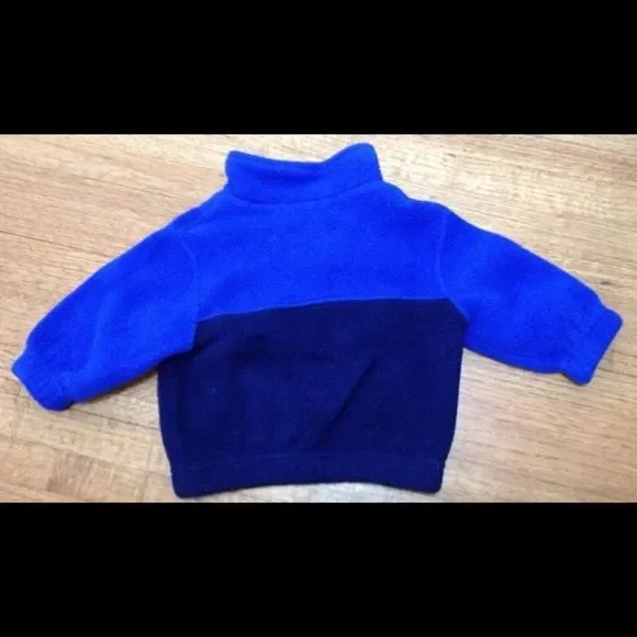 Ralph Lauren Blue Half Zip Jacket 3-6 Mo - Picture 6 of 6